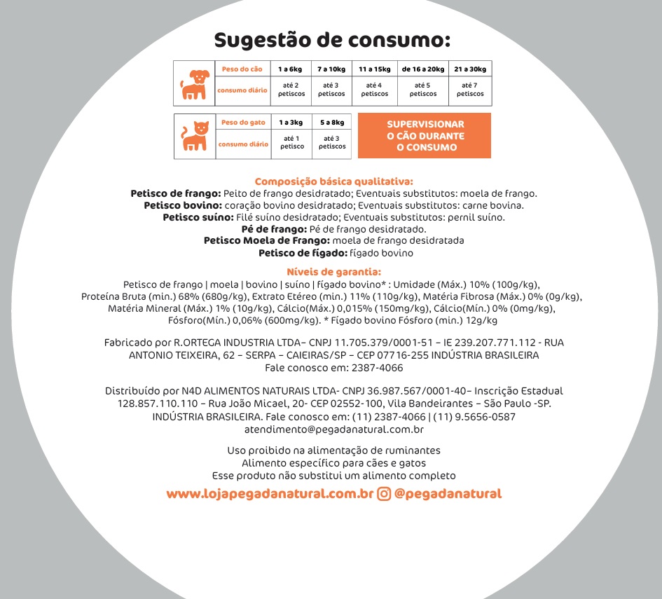 Degustação Petisco Desidratado SABORES VARIADOS